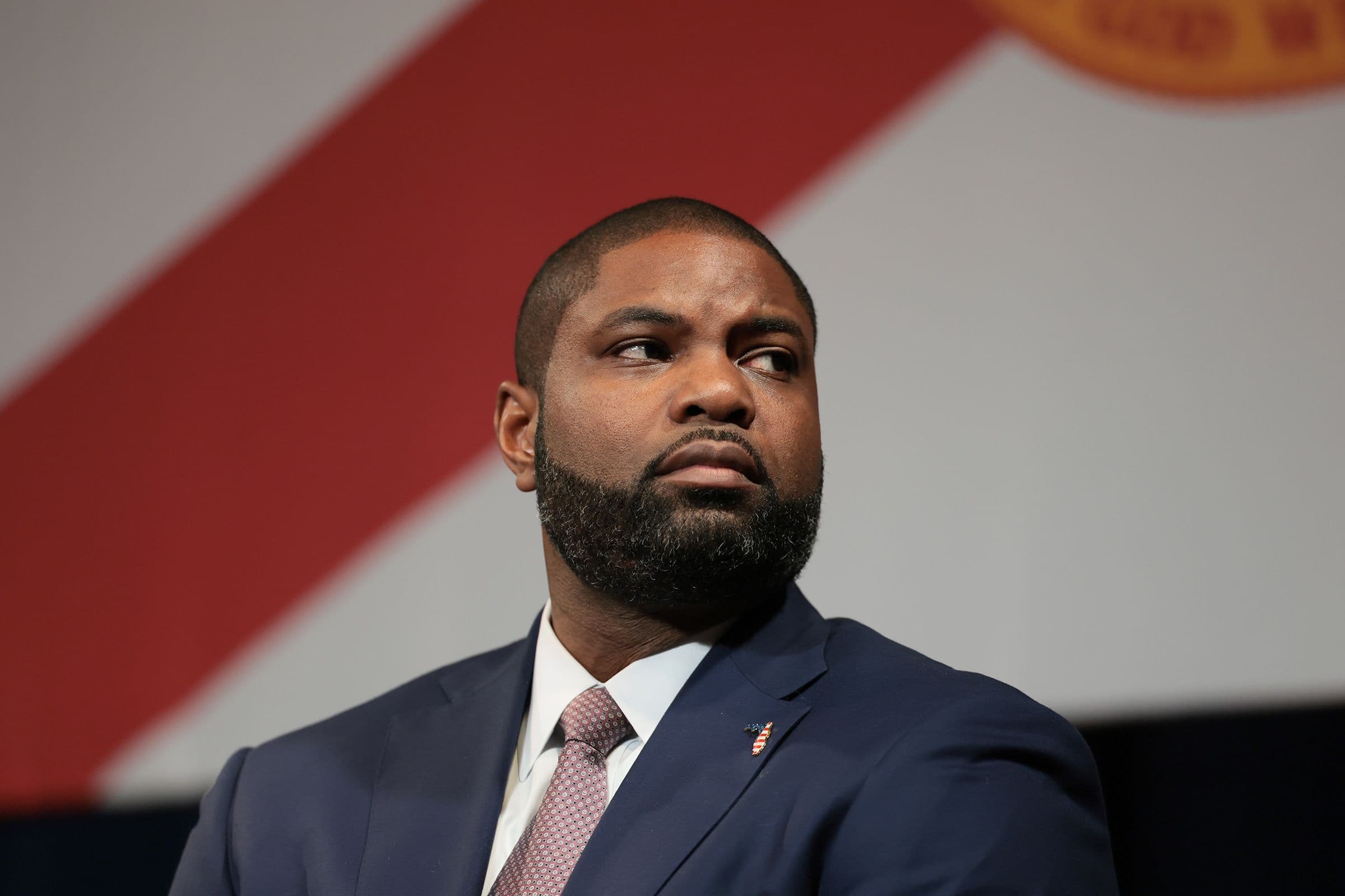 Byron Donalds campaign story covering canceled debates, hurricane tax dispute and attacks over David Jolly’s past positions.