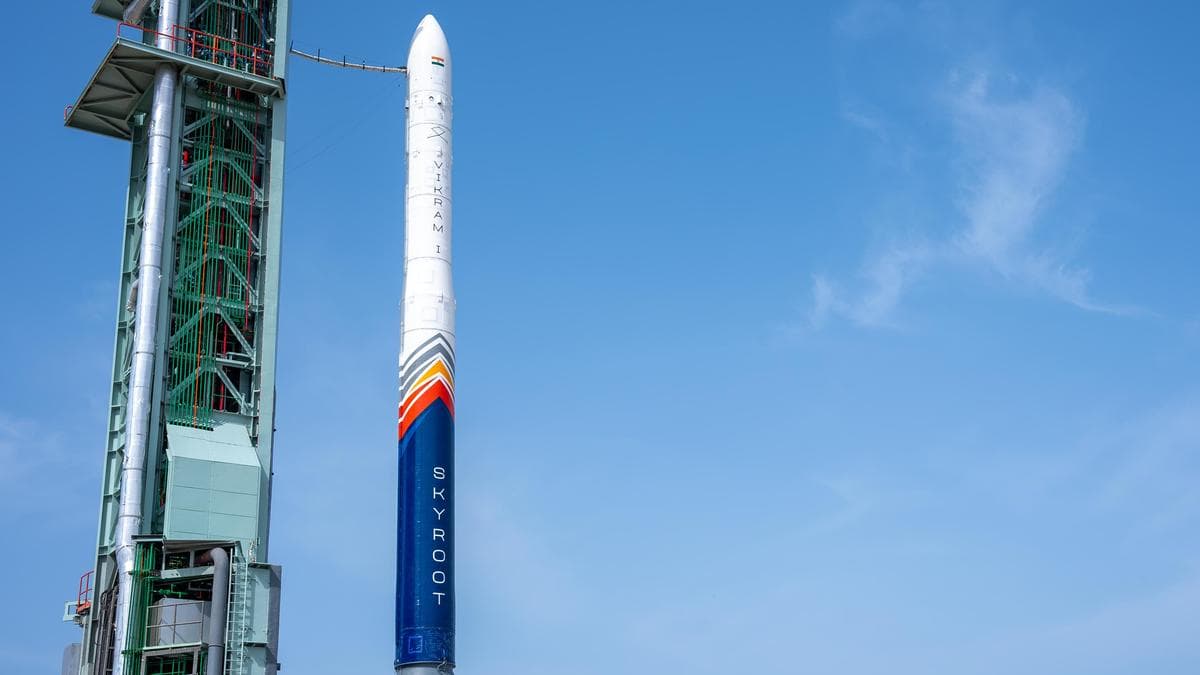 Skyroot's Vikram-1 becomes India's first private orbital rocket, marking a milestone in commercial space launches.