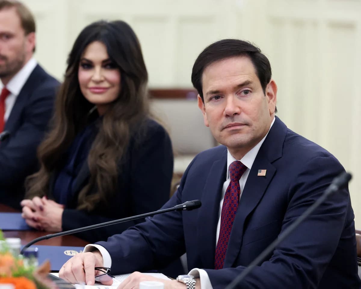 Kimberly Guilfoyle faces scrutiny over alleged donor access and a reported State Department ethics probe.